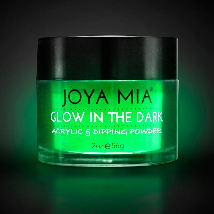 Joya Mia glow in the dark powder and gel + polish  - 4IN1-GW6